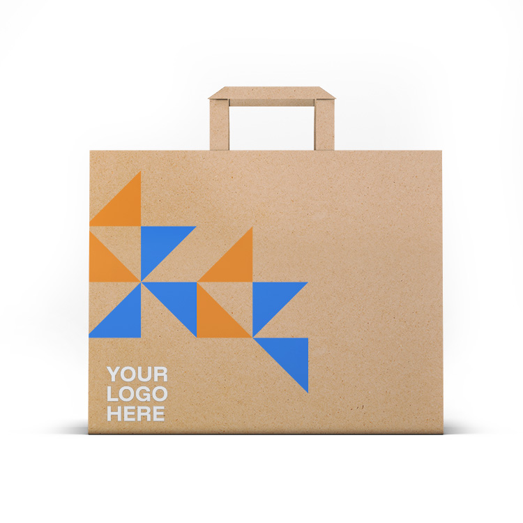 01 Kraft Paper Bag Mock-Up